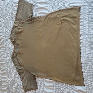 Lululemon Mens Green/Blue Metal Vent Tech Short-Sleeve Shirt XL